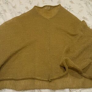 Gold Poncho :)